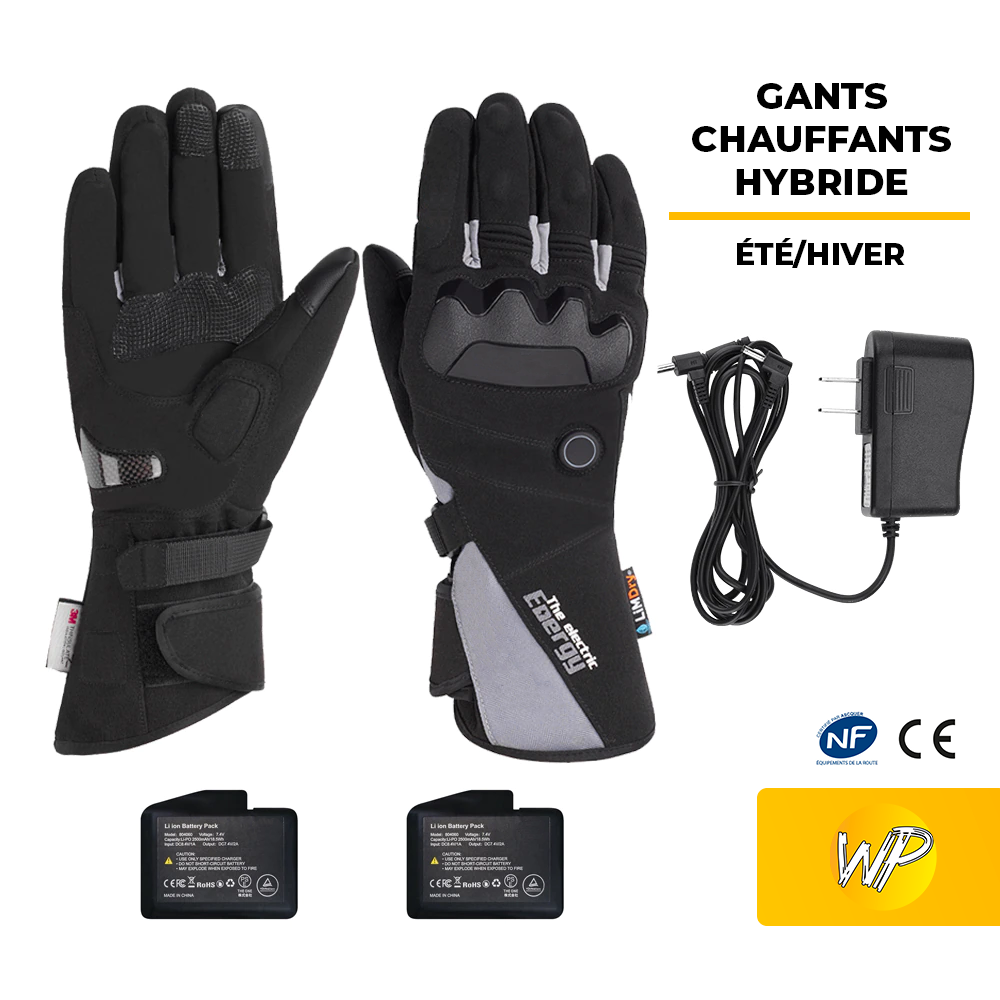 WP V2 | Gants de moto chauffants